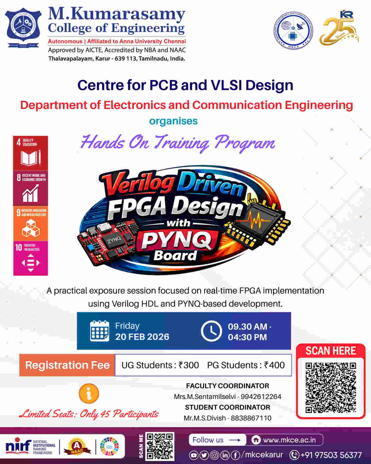 HANDS-ON TRAINING PROGRAM ECE